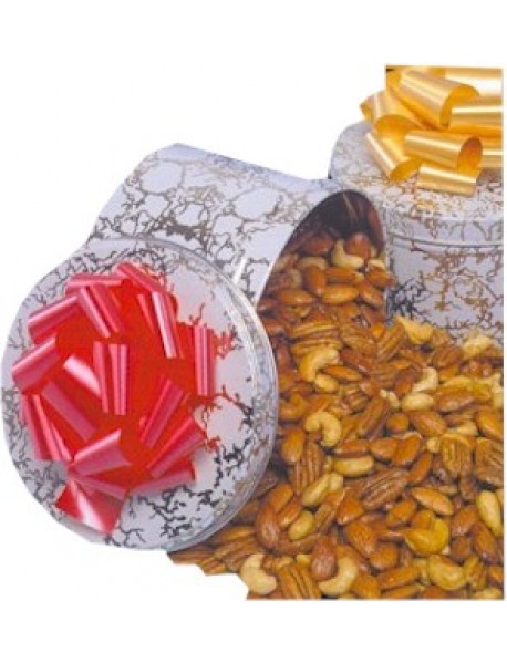 Gift Tin Mixed Salted Nuts - 2 lb. Only Available at Christmas